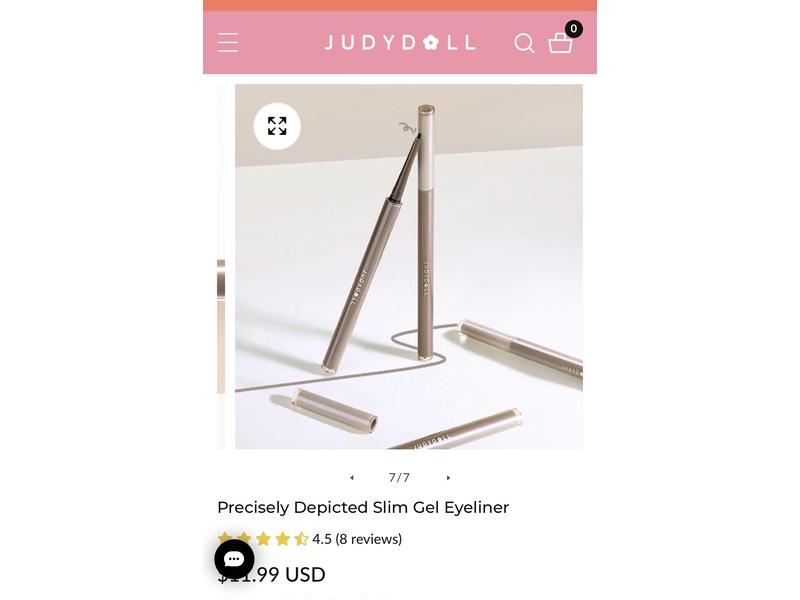 Judydoll Precisely Depicted Slim Gel Eyeliner, Black Brown