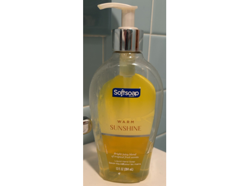 Softsoap Liquid Hand Soap, Warm Sunshine, 13 fl oz/384 mL
