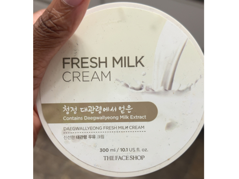 The Face Shop The Fresh Milk Cream, 10.1 fl oz/300 mL