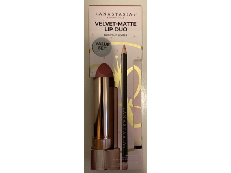Anastasia Velvet-Matte Lip Duo Set, Muted Mauve & Hush Rose