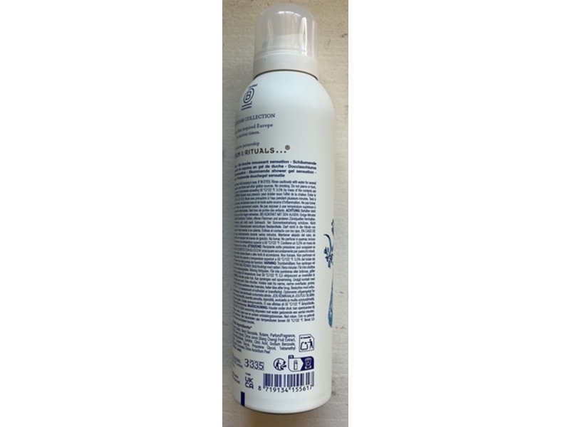 Rituals Amsterdam Collection Foaming Shower Gel, Dutch Tulip & Yuzu, 6.7 fl oz/200 mL