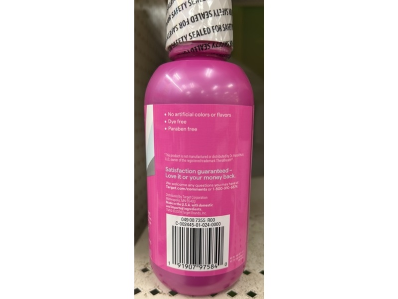 Up & Up Anticavity Oral Rinse, 16 fl oz/473 mL