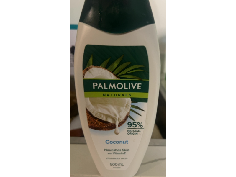Palmolive Nourishes Skin Body Wash, Coconut, Vitamin E, 500 mL