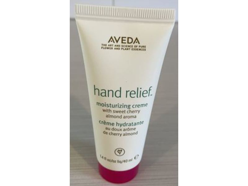 Aveda Hand Relief Moisturizing Creme, Sweet Cherry Almond Aroma, 1.4 fl oz/40 mL