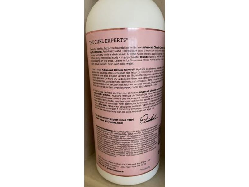Ouidad Advanced Climate Control Defrizzing Conditioner, 33.8 oz/1 L