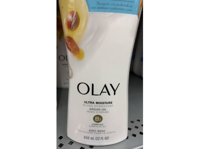 Olay Ultra Moisture Body Wash, B3 Complex, 22 fl oz/650 mL