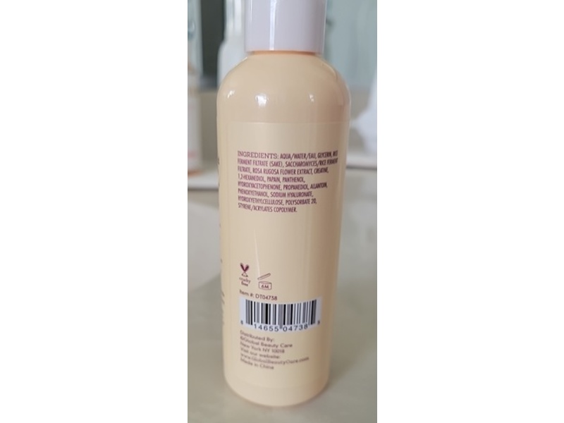 Global Beauty Care Rice Water Milky Toner, 4 fl oz/118 mL