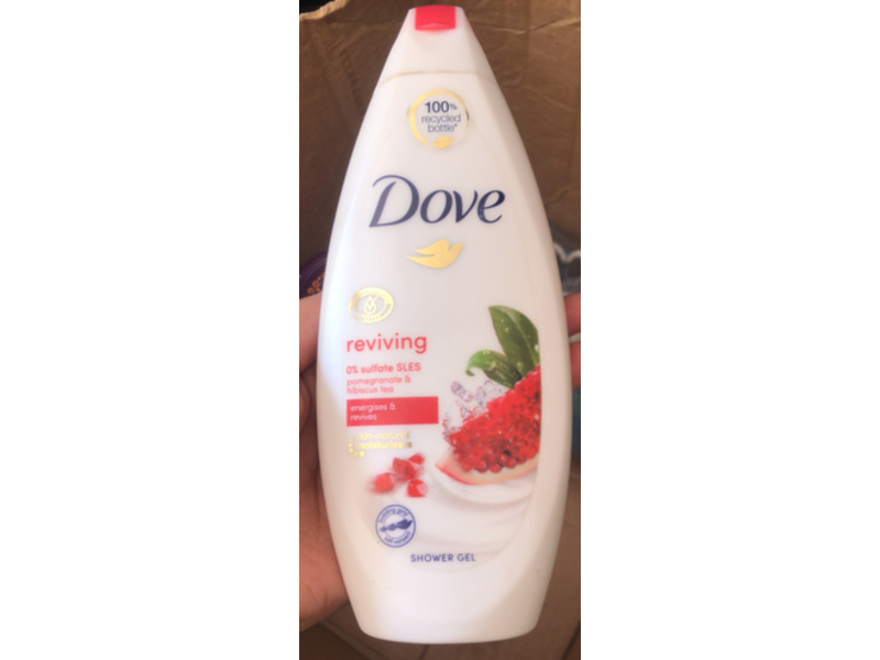 Dove Go Fresh Pomegranate Body Wash, 250ml