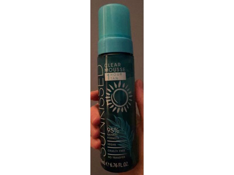Sunkissed Self Tan Clear Mousse, 6.76 fl oz/200 mL