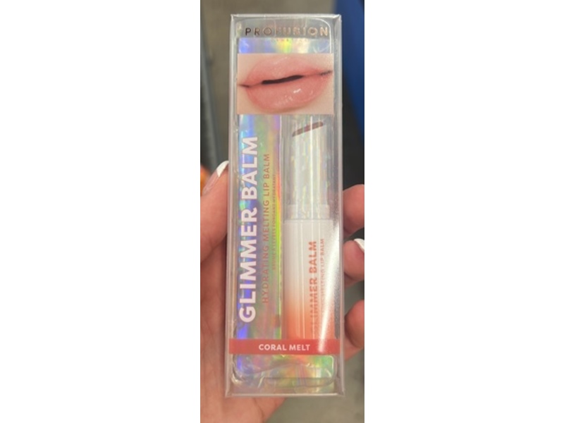 Pro Fusion Glimmer Balm, Coral Melt, 0.1 oz/2.8 g