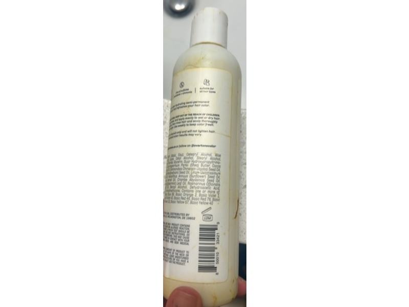 Overtone Daily Conditioner, Chocolate Brown, 8 fl oz/237 mL