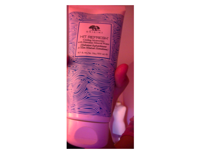 origins hit refresh cooling moisturizer