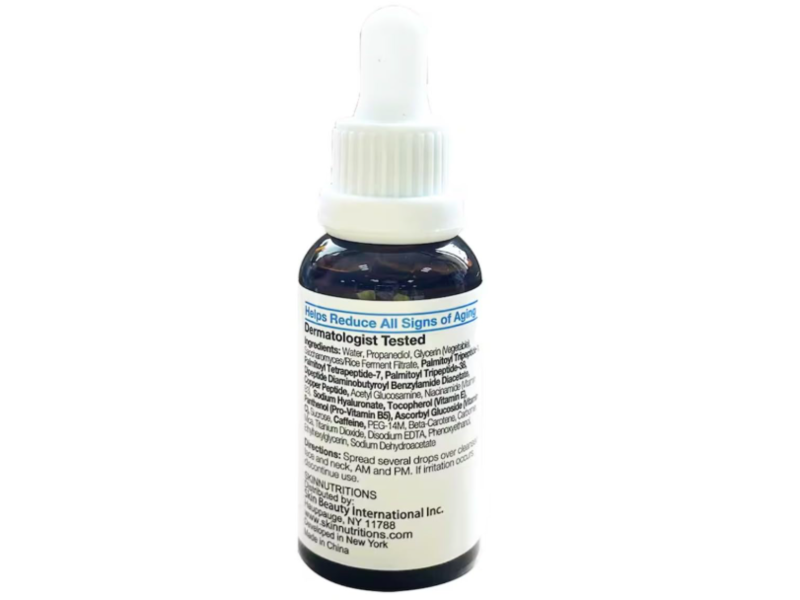 Skin Nutrition Multi-Peptide Anti-Aging Serum, 1 oz/30 mL
