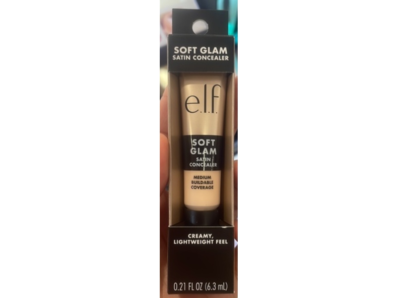 e.l.f. Cosmetics Soft Glam Satin Concealer, 10 Fair Cool, 0.21 fl oz/6.3 mL