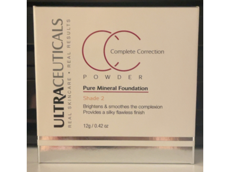 Ultraceuticals Complete Correction Pure Mineral Foundation, Shade 2, 0.42 oz/12 g