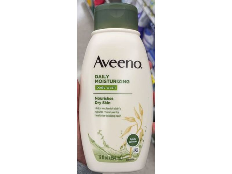Aveeno Daily Moisturizing Body Wash, 12 oz/354 mL