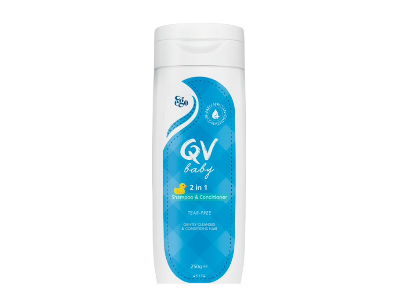 Qv Skincare Ego Baby 2 In 1 Shampoo & Conditioner, 250 g