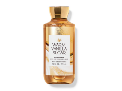 Bath & Body Works Body Wash, Warm Vanilla Sugar, 10 fl oz/ 295 mL