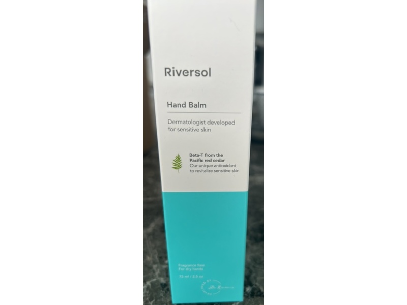 Riversol Hand Balm, Beta-T, 2.5 oz/75 mL