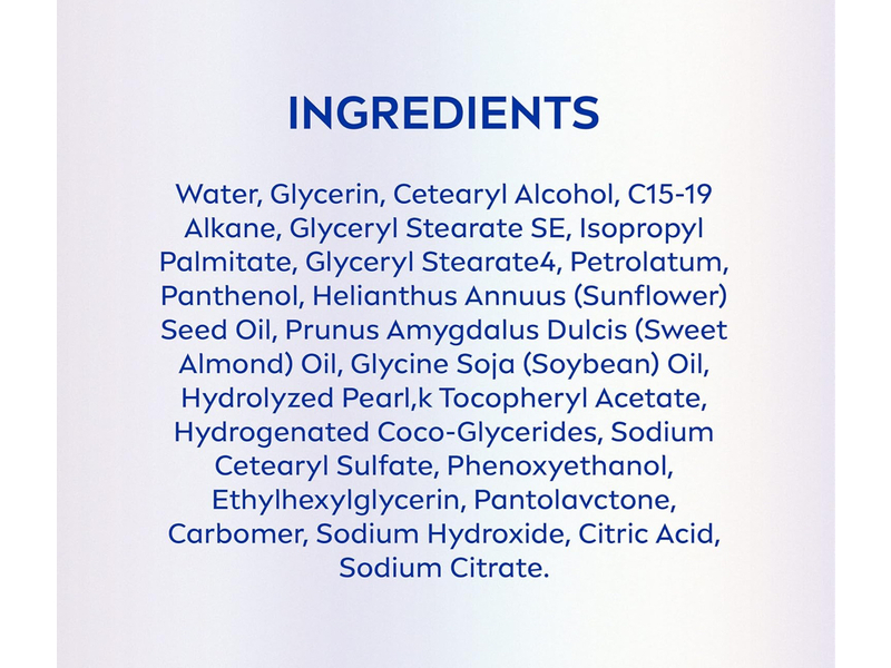 Nivea Sensitive & Radiant Moisture Body Lotion, 16.9 fl oz/500 mL