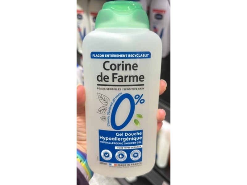 Corine De Farme Shower Gel, 500 mL