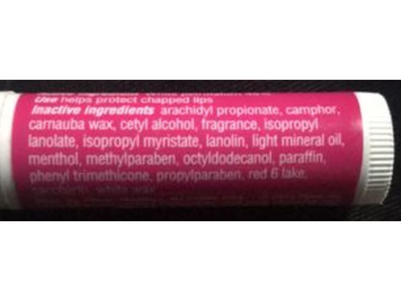 Chapstick Classic Lip Balm, SPF 4, Classic Cherry, 0.15 oz, Pack Of 12