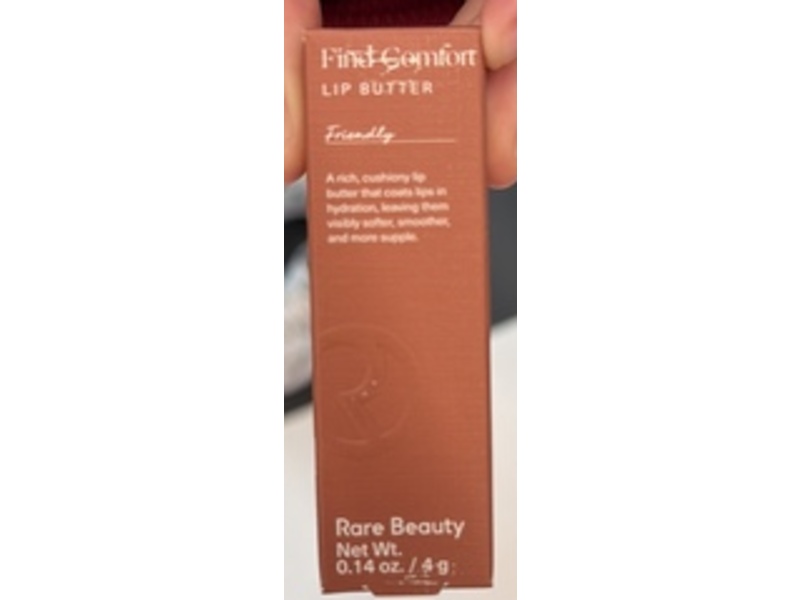 Rare Beauty Find Comfort Lip Butter, Friendly, 0.14 oz/4 g