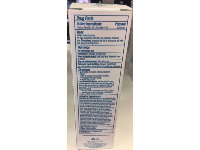 Coola Mineral Body Sunscreen, Fragrance-Free, SPF 50, 5 fl oz/147 mL