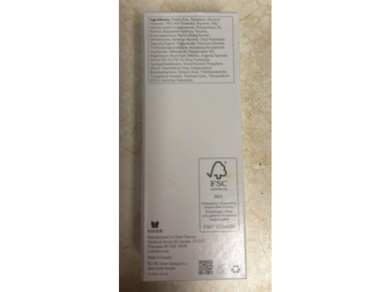 Vivier Slow Release Microencapsulated Retinol, Retinol 0.5%,1 fl oz/30 mL