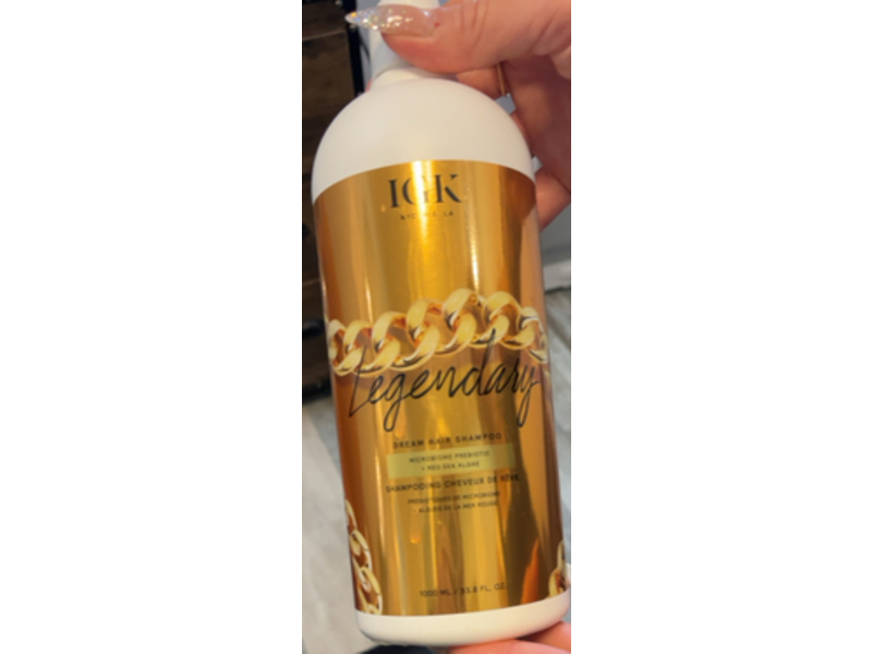 IGK Legendary Dream Hair Shampoo, 33.8 fl oz/1000 mL