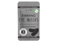 Que Bella Firming Eye Masks, Charcoal Extract & Hyaluronic Acid, 3 Pairs - thumbnail 1