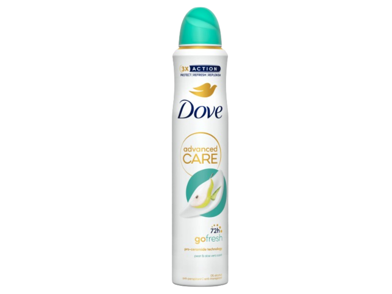 Dove Advanced Care Go Fresh Anti-Perspirant, Pear & Aloe Vera, 150 mL
