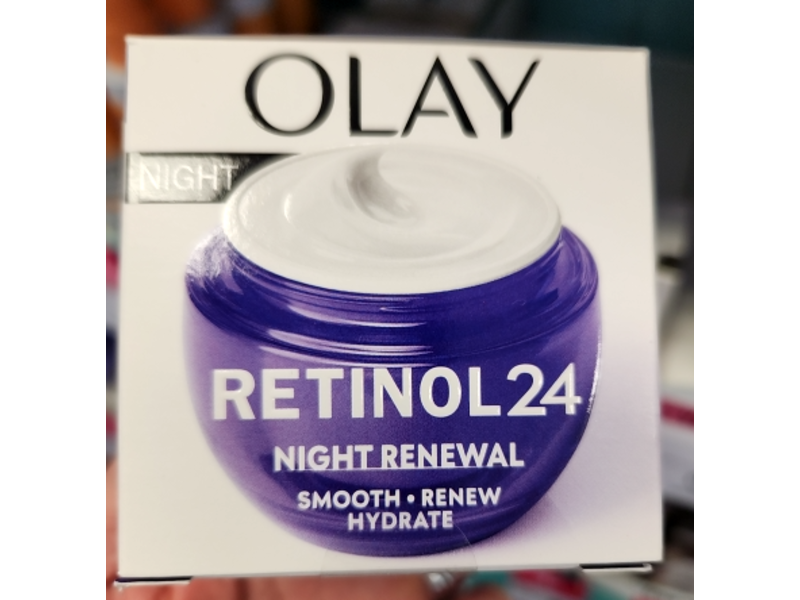 Olay Retinol 24 Hydrate Night Renew, 50 mL