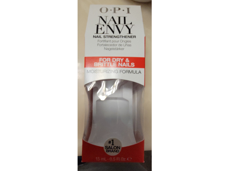 O.P.I Nail Envy Nail Strengthener, Dry & Brittle Nails, 0.5 fl oz/15 mL