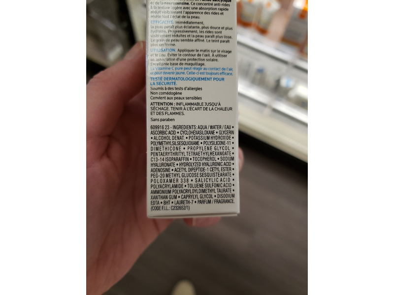 La Roche-Posay Pure Serum, Vitamin C10, 1 fl oz/30 mL