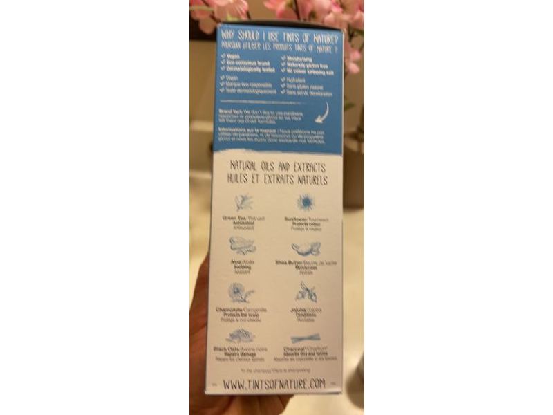 Tint Of Nature Healthier Hair Colour, Natural Dark Brown, 4.4 fl oz/130 mL