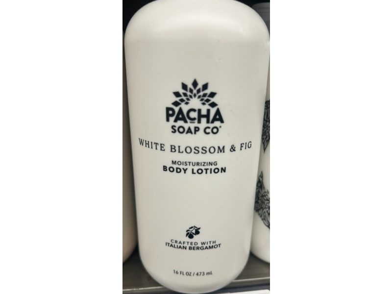 Pacha Soap Co Body Lotion, White Blossom & Fig, 16 fl oz/473 mL