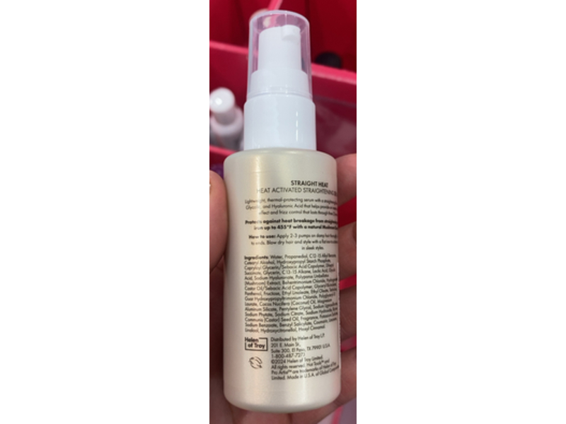 Hot Tools Pro Artist Straight Heat Activated Straightening Serum, 2 fl oz/60 mL