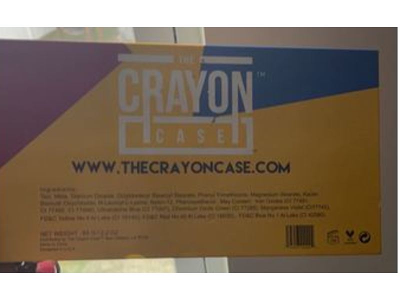 The Crayon Case Box of Crayons EyeShadow Palette, 2.2 oz/63 g