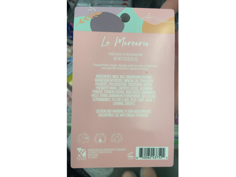 Le Mercerie Pressed Eyeshadow, 524 All Eyes, 0.23 oz/6.5 g