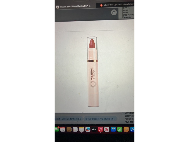 Mineral Fusion Sheer Moisture Lip Tint, Earthy Berry, 0.1 oz