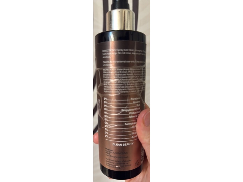 Progenix Thermal Spray Blow Dry Heat Protectant, 8 fl oz/237 mL