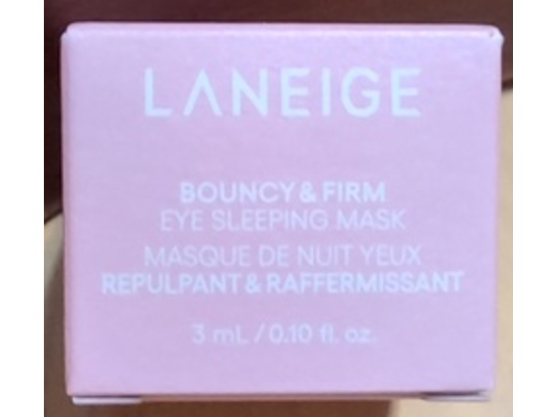 Laneige Eye Sleeping Mask, Bouncy & firm, 0.10 fl oz/3 mL