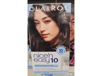 Clairol Nice'n Easy 10 Hair Color Kit, 4 Dark Brown, 1 Application - thumbnail 2