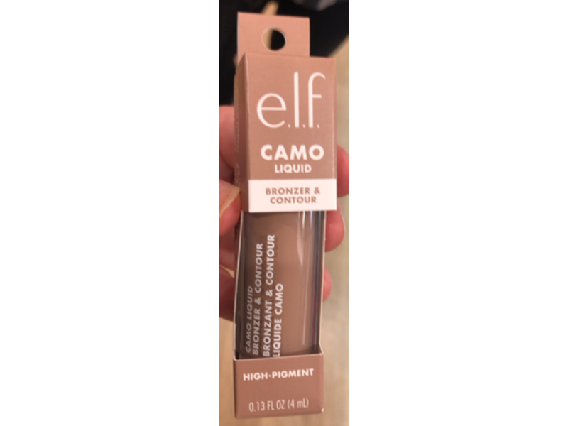 e.l.f. Camo Liquid Bronzer & Contour, 1 Fair, 0.13 fl oz/4 mL