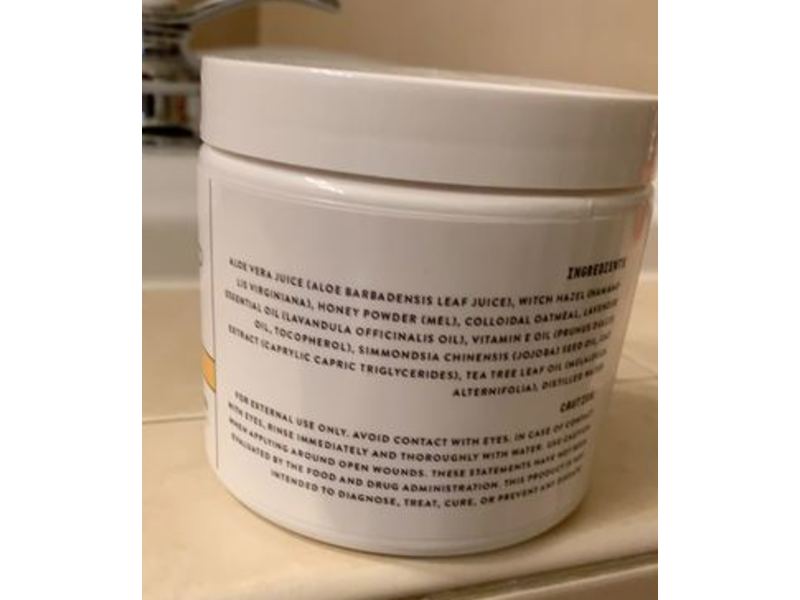 Eczema Honey Itch Cooling Face and Body Rounds, 50 Count