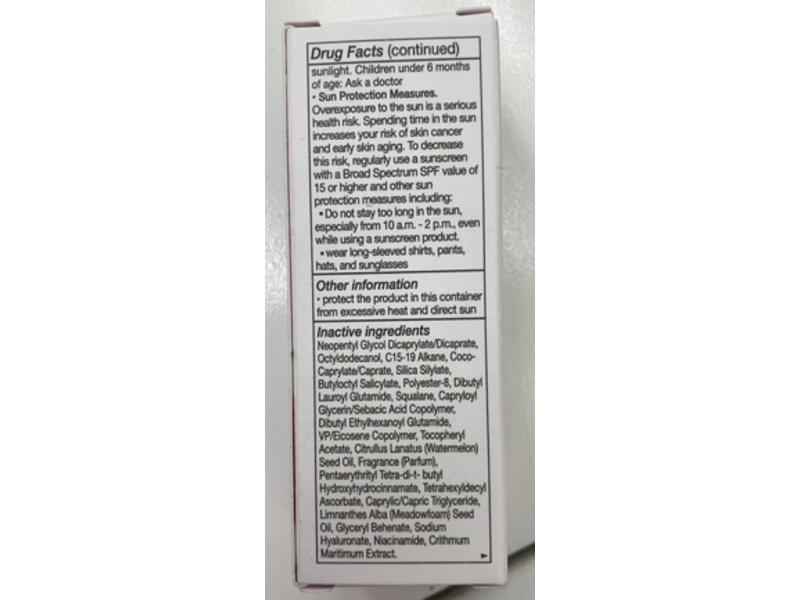 Glow Recipe Watermelon Glow Dew Balm Sunscreen, SPF 45 Niacinamide, 0.58 oz/16.5 g