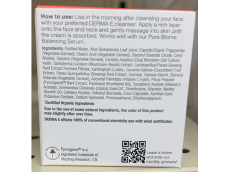 Derma-E Pure Biome Balancing Cream, 2 oz/56 g