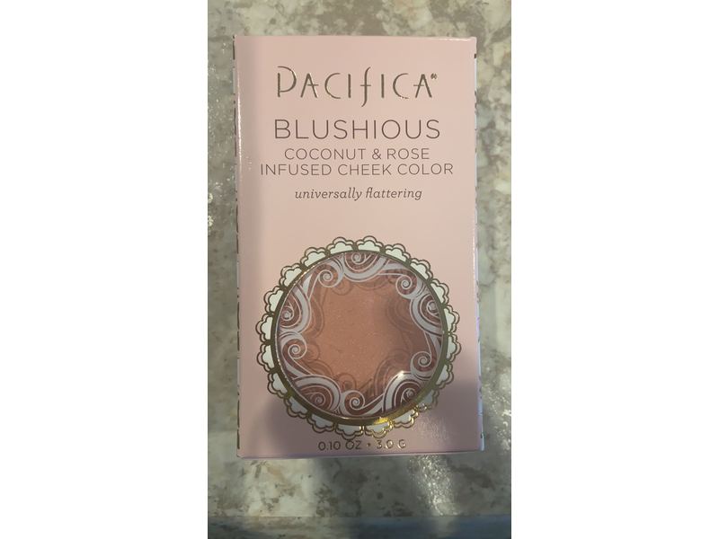 Pacifica Blushious Infused Cheek Color, Coconut & Rose, Camellia, 0.10 oz/3 g