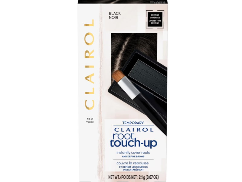 Clairol Root Touch-Up Temporary Powder, Black, 0.07 oz/2.1 g